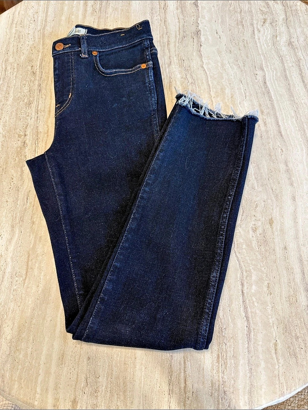 Madewell Dark Wash Skinny Jeans